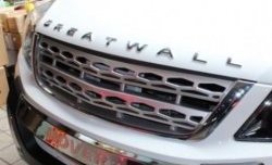 11 949 р. Решётка радиатора CT Great Wall Hover H6 (2012-2016) (Неокрашенная)  с доставкой в г. Майкоп. Увеличить фотографию 2