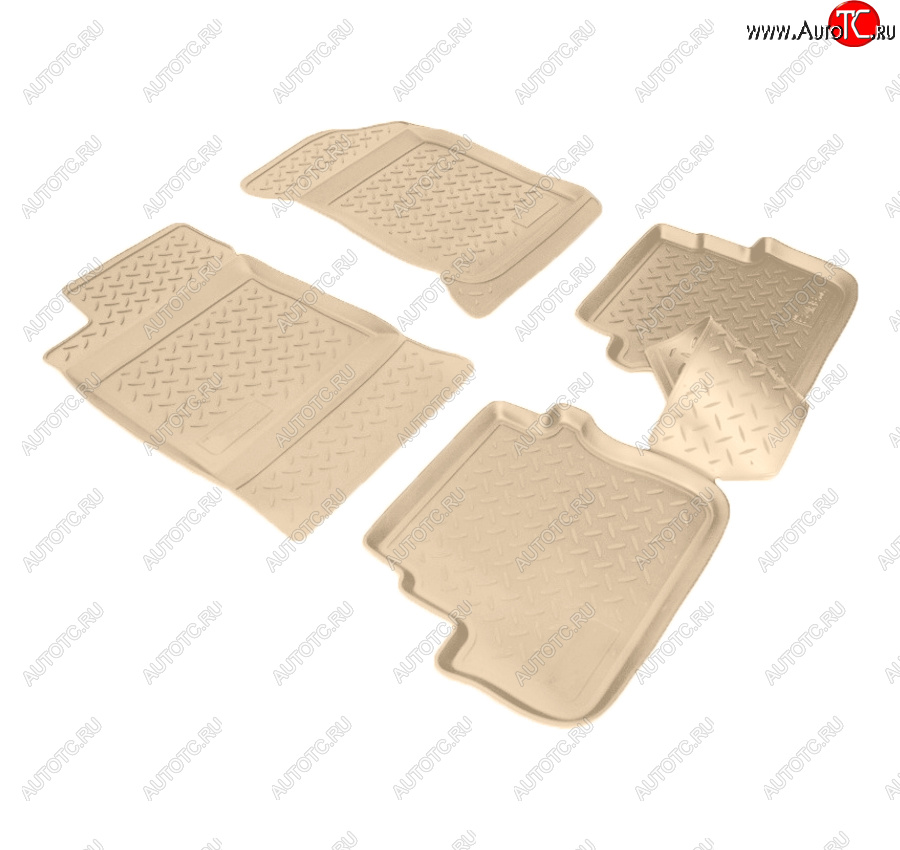2 759 р. Коврики салона Norplast Unidec  Great Wall Safe (2001-2010) (Цвет: бежевый)  с доставкой в г. Майкоп