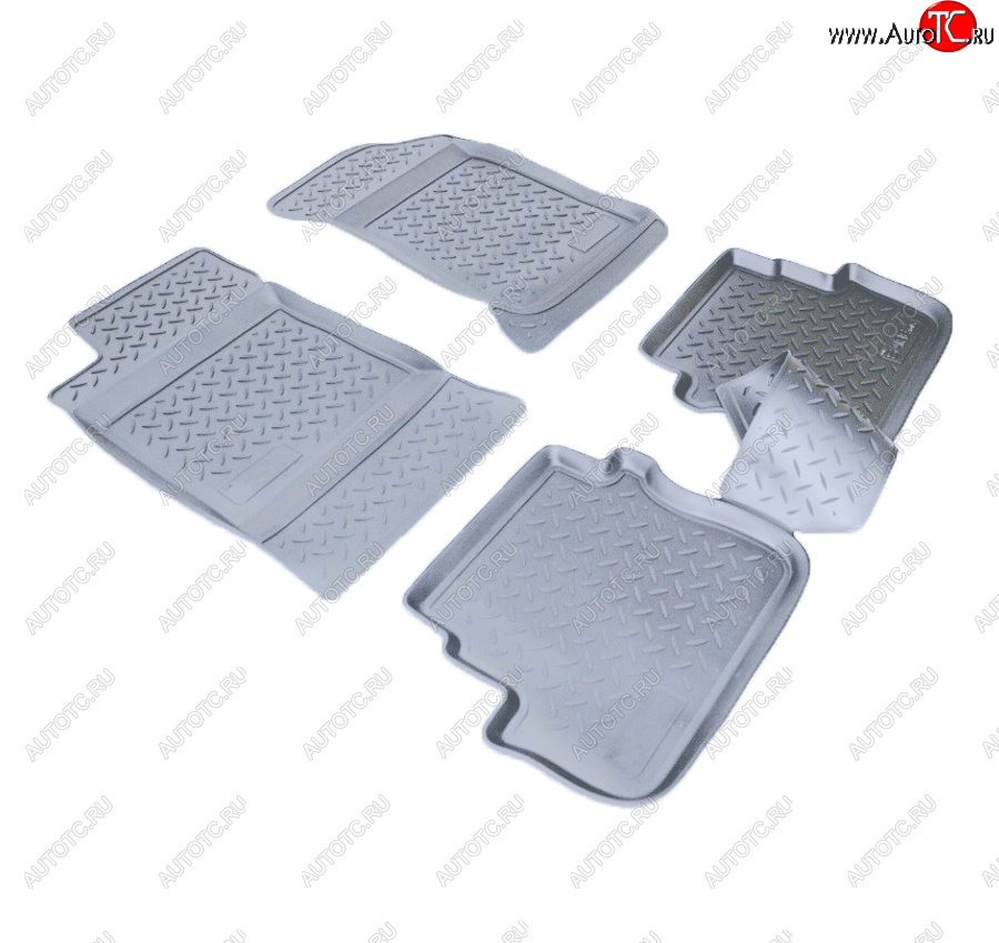 2 759 р. Коврики салона Norplast Unidec  Great Wall Safe (2001-2010) (Цвет: серый)  с доставкой в г. Майкоп