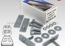 3 599 р. Защита раздаточной коробки Novline (2.4, МКПП, 3 мм) Great Wall Safe (2001-2010)  с доставкой в г. Майкоп. Увеличить фотографию 2