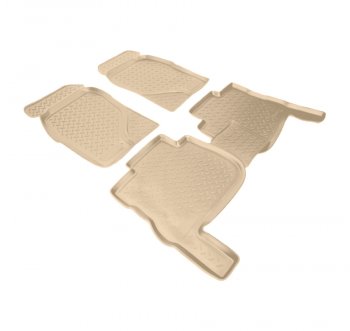 Коврики салона Norplast Unidec Great Wall Wingle 3 (2005-2011) (Цвет: бежевый)