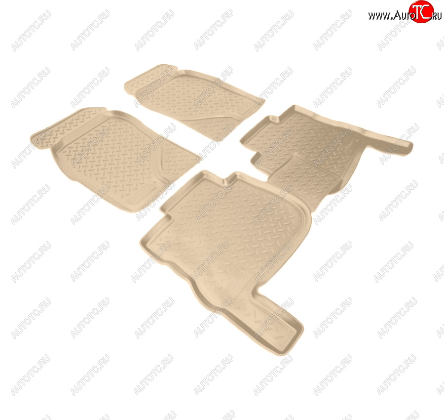 3 099 р. Коврики салона Norplast Unidec  Great Wall Wingle 3 (2005-2011) (Цвет: бежевый)  с доставкой в г. Майкоп