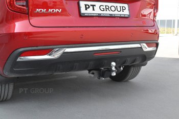 17 329 р. Фаркоп PT GROUP /съемный квадрат/ HAVAL Jolion 2021-  Haval Jolion рестайлинг (2024-2025)  с доставкой в г. Майкоп. Увеличить фотографию 4