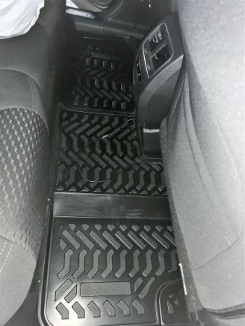 1 439 р. Коврики салона Aileron (3D с подпятником)  Haval F7 - F7x  с доставкой в г. Майкоп. Увеличить фотографию 5