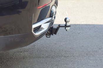 14 729 р. Фаркоп PT GROUP /съемный квадрат/ HAVAL F7 2019-2023 / HAVAL F7X 2019-2023 (17031501) Haval F7  дорестайлинг (2018-2022)  с доставкой в г. Майкоп. Увеличить фотографию 2