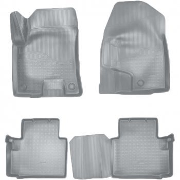 Коврики салонные Noplast (3D) Haval H2 (2014-2021) (Серые)