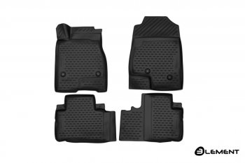 Коврики в салон Element 3D (полиуретан) Haval H6 (2013-2020) (Черные)