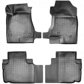 Коврики салонные Noplast (3D) Haval H6 (2013-2020) (Черные)