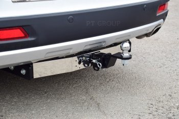 12 949 р. Фаркоп Petroil Tuning (съемный квадрат) Haval H6 (2013-2020) (Без заглушки )  с доставкой в г. Майкоп. Увеличить фотографию 4