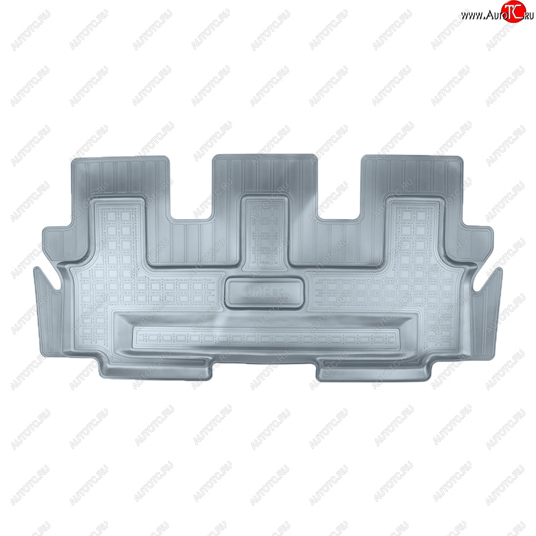 1 339 р. Коврики салона Norplast Unidec (3 ряд)  Haval H9 (2017-2021) 1-ый рестайлинг, 2-ой рестайлинг (серый)  с доставкой в г. Майкоп