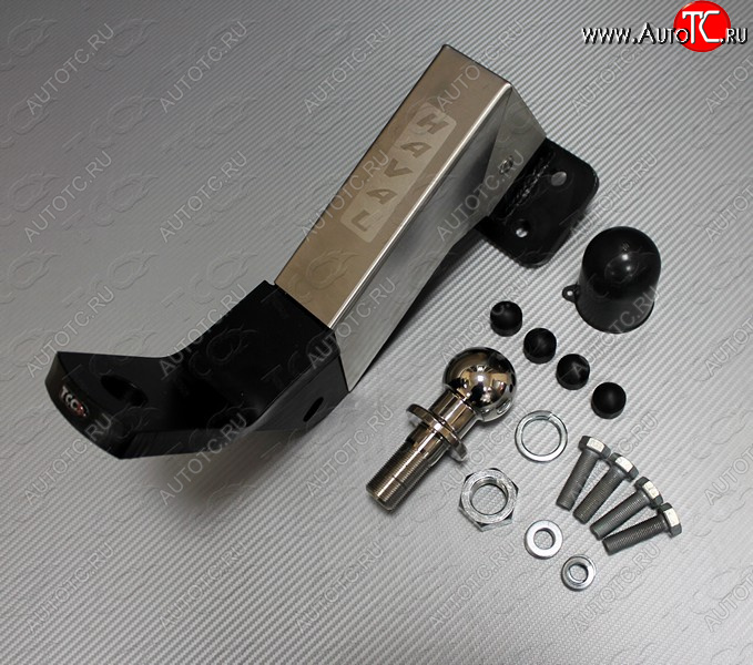 14 399 р. Фаркоп (тягово-сцепное устройство) TCC  Haval H9 (2017-2019) 1-ый рестайлинг (Оцинкованный, шар E)  с доставкой в г. Майкоп