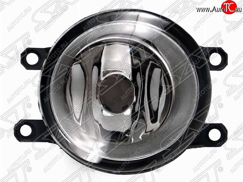459 р. Правая противотуманная фара SAT (хром) Toyota Belta/Yaris XP90 седан (2005-2012)  с доставкой в г. Майкоп