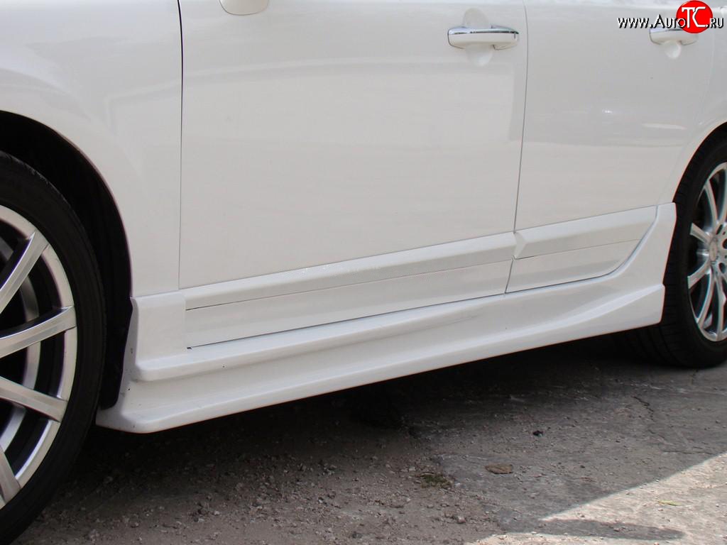 15 999 р. Пороги накладки INGS Extreem  Honda Civic  FD (2005-2011) седан дорестайлинг, седан рестайлинг (Неокрашенные)  с доставкой в г. Майкоп