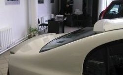 4 149 р. Лип спойлер CT Honda Civic FD седан дорестайлинг (2005-2008) (Неокрашенный)  с доставкой в г. Майкоп. Увеличить фотографию 2
