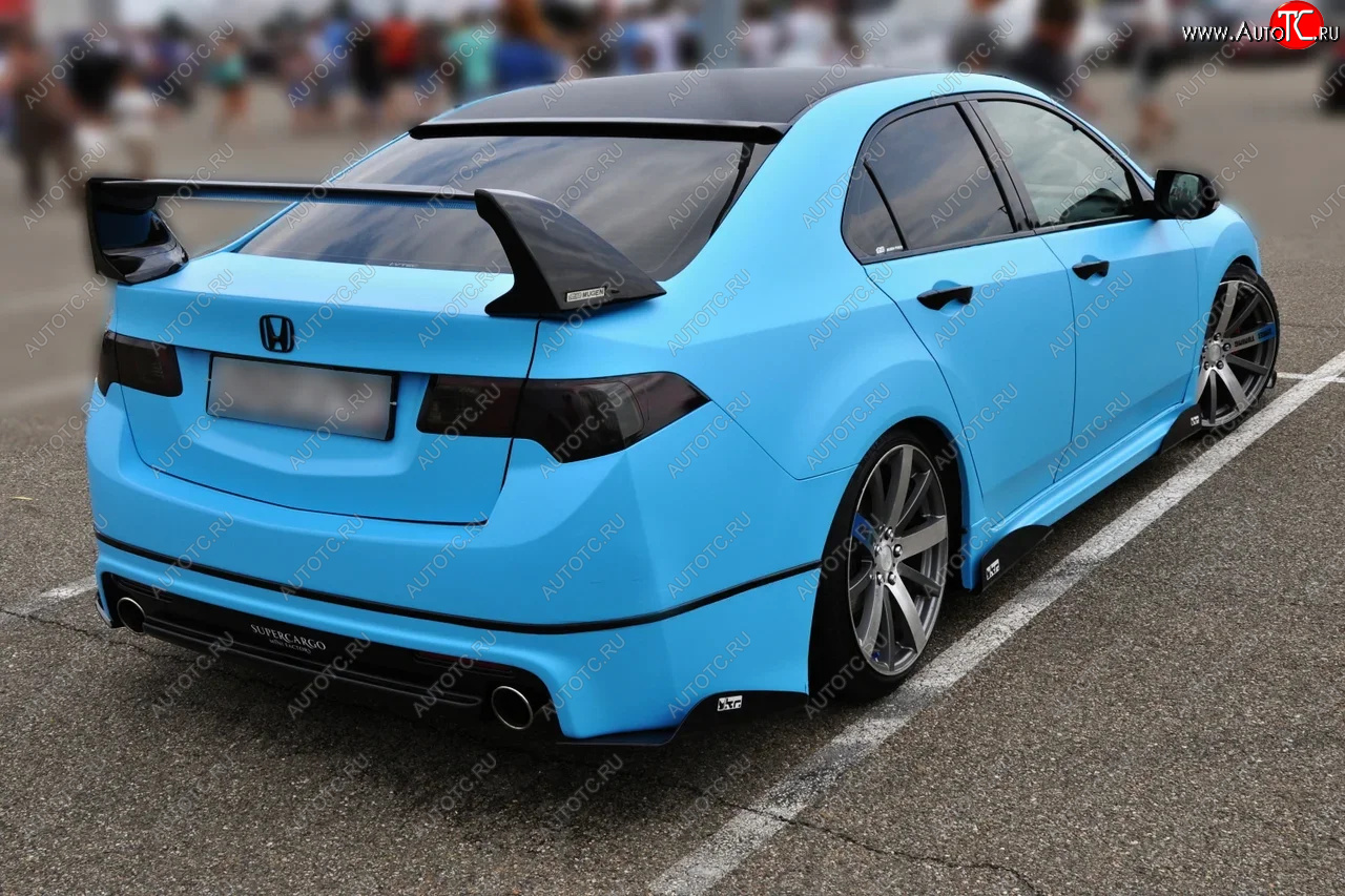 6 549 р. Спойлер Mugen  Honda Civic  FD (2005-2011) седан дорестайлинг, седан рестайлинг (Неокрашенные)  с доставкой в г. Майкоп