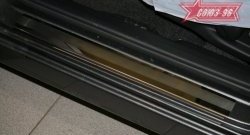 2 249 р. Накладки на внутренние пороги Souz-96 Honda Civic FD седан дорестайлинг (2005-2008)  с доставкой в г. Майкоп. Увеличить фотографию 2