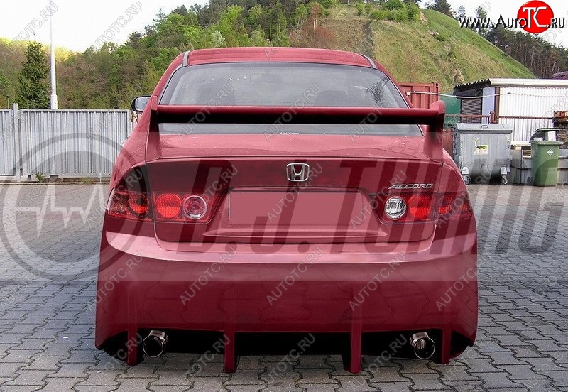 27 999 р. Задний бампер D.J. Honda Accord 7 CL седан дорестайлинг (2002-2005)  с доставкой в г. Майкоп