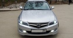 849 р. Реснички Evolution Honda Accord 7 CL седан дорестайлинг (2002-2005) (Неокрашенные)  с доставкой в г. Майкоп. Увеличить фотографию 5