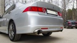 4 599 р. Дефлектор (спойлер) Elegance  Honda Accord  7 CL (2002-2008) седан дорестайлинг, седан рестайлинг (Неокрашенный)  с доставкой в г. Майкоп. Увеличить фотографию 4