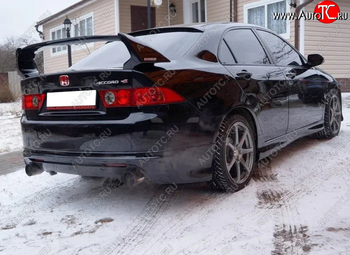 6 999 р. Спойлер Mugen Honda Accord 7 CL седан дорестайлинг (2002-2005) (Неокрашенные)  с доставкой в г. Майкоп