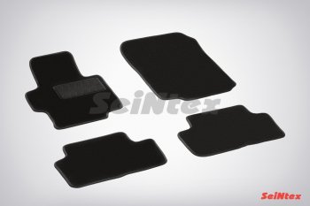 Комплект ворсовых ковриков в салон LUX Seintex Honda Accord ( 7 CL,  7 CM) (2002-2008) седан дорестайлинг, универсал дорестайлинг, седан рестайлинг, универсал рестайлинг