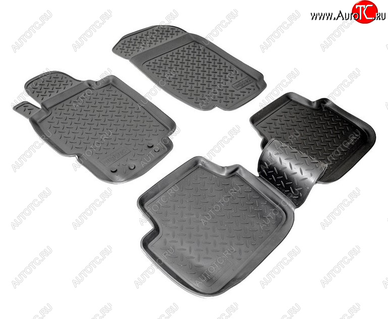 2 399 р. Комплект салонных ковриков Norplast Unidec  Honda Accord ( 7 CL,  7 CM) (2002-2008) седан дорестайлинг, универсал дорестайлинг, седан рестайлинг, универсал рестайлинг (Цвет: черный)  с доставкой в г. Майкоп