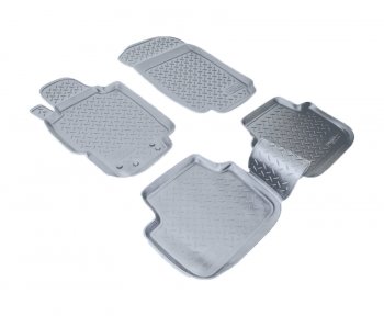 Коврики салона Norplast Unidec Honda Accord ( 7 CL,  7 CM) (2002-2008) седан дорестайлинг, универсал дорестайлинг, седан рестайлинг, универсал рестайлинг (Цвет: серый)