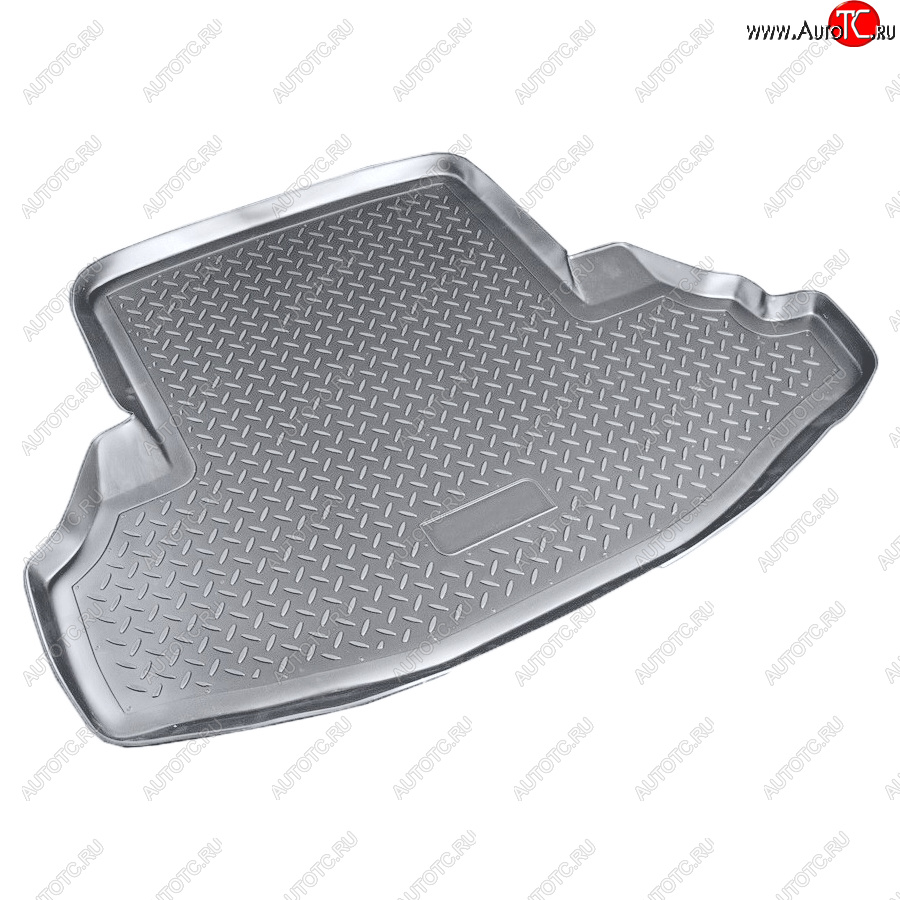 2 199 р. Коврик багажника Norplast Unidec  Honda Accord ( 7 CL,  7 CM) (2002-2008) седан дорестайлинг, универсал дорестайлинг, седан рестайлинг, универсал рестайлинг (Цвет: серый)  с доставкой в г. Майкоп