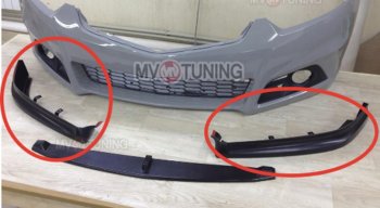 Клыки для переднего бампера Modulo Honda Accord  8 CU (2008-2011) седан дорестайлинг
