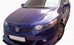 7 199 р. Накладка на передний бампер Style  Honda Accord  8 CU (2008-2011) седан дорестайлинг (Неокрашенная)  с доставкой в г. Майкоп. Увеличить фотографию 3