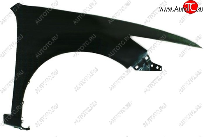 7 649 р. Правое крыло SAT (Тайвань) Honda Accord 8 CU седан дорестайлинг (2008-2011) (Неокрашенное)  с доставкой в г. Майкоп