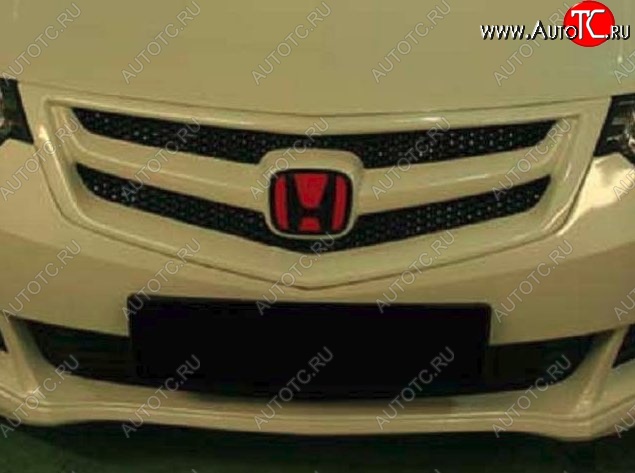 5 399 р. Решётка радиатора Sport Style Honda Accord 8 CU седан дорестайлинг (2008-2011) (Неокрашенная)  с доставкой в г. Майкоп