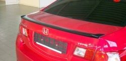 5 099 р. Накладка крышки багажника Elegance (липспойлер) Honda Accord 8 CU седан дорестайлинг (2008-2011) (Неокрашенный)  с доставкой в г. Майкоп. Увеличить фотографию 5