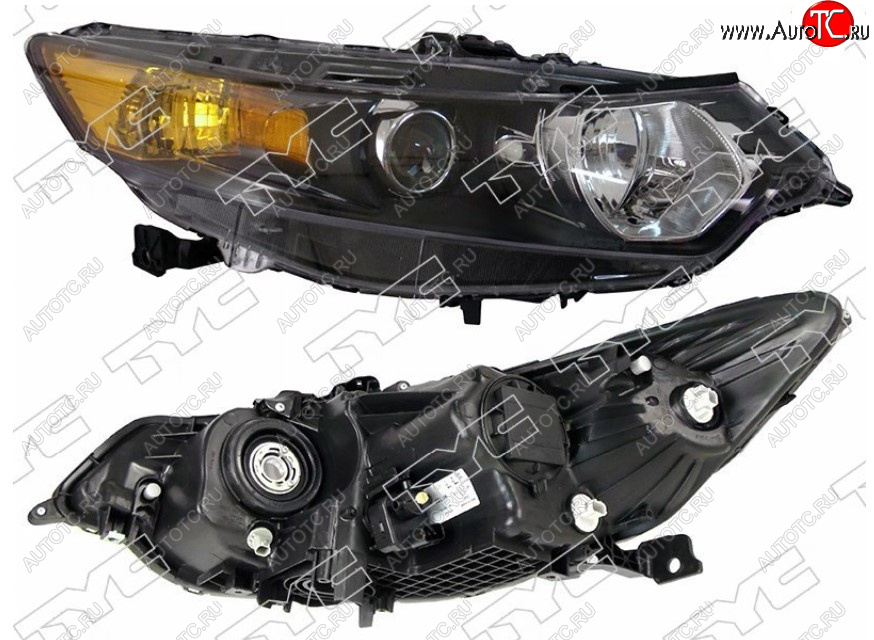 5 849 р. Правая фара передняя TYC (галоген, с электрокорректором) Honda Accord 8 CU седан дорестайлинг (2008-2011)  с доставкой в г. Майкоп