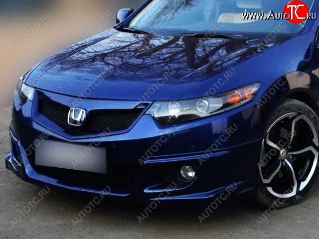 3 299 р. Решётка радиатора KURAJ  Honda Accord  8 CU (2008-2011) седан дорестайлинг (Неокрашенные)  с доставкой в г. Майкоп