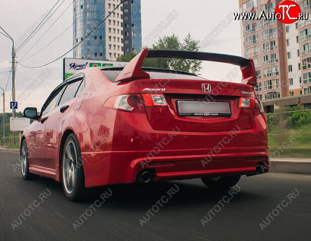 6 999 р. Спойлер Mugen  Honda Accord  8 CU (2008-2011) седан дорестайлинг (Неокрашенные)  с доставкой в г. Майкоп