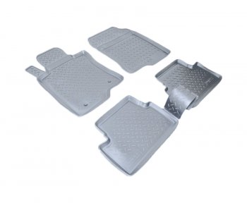 Коврики салона Norplast Unidec Honda Accord  8 CU (2008-2011) седан дорестайлинг (Цвет: серый)