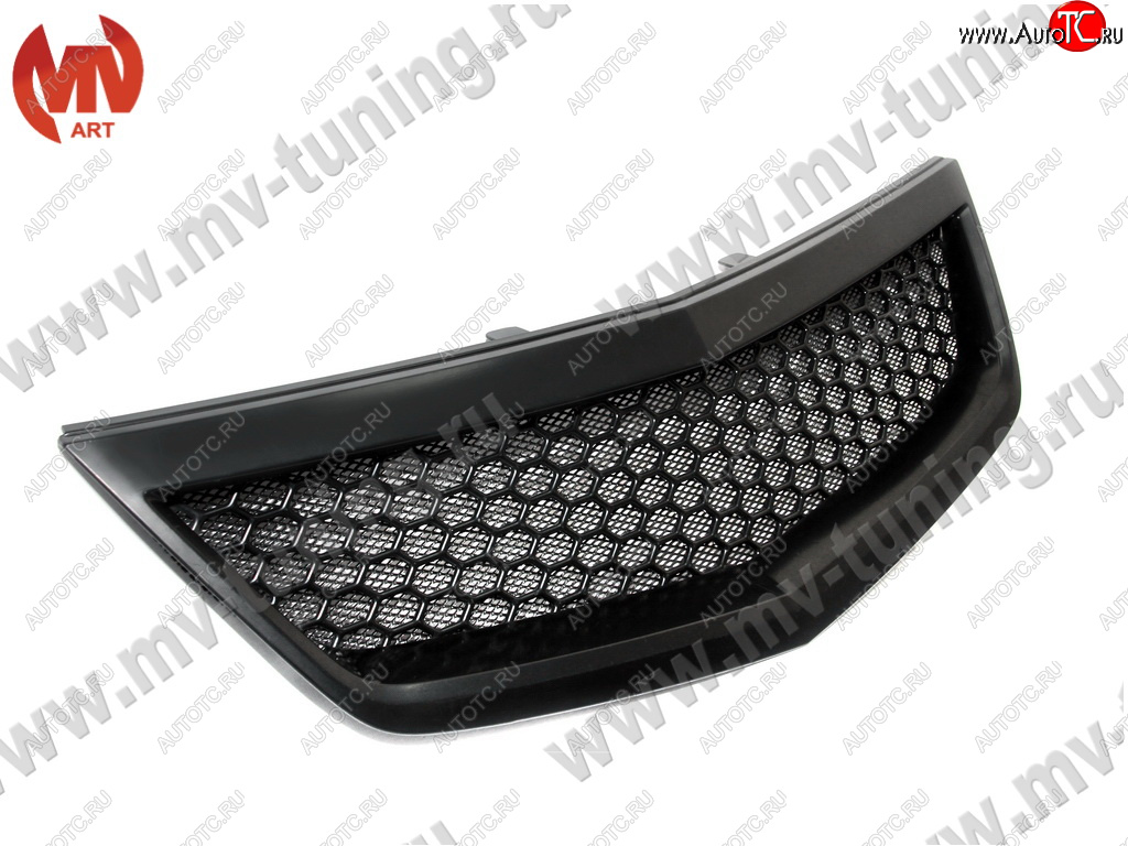 5 349 р. Решётка радиатора Sport  Honda Accord ( 8 CU,  8 CW) (2011-2013) седан рестайлинг, универсал рестайлинг (С сеткой, Неокрашенная)  с доставкой в г. Майкоп