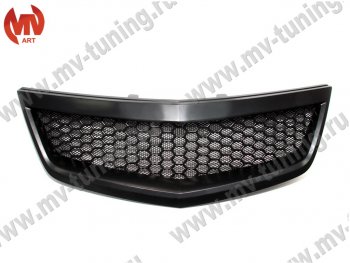 5 349 р. Решётка радиатора Sport  Honda Accord ( 8 CU,  8 CW) (2011-2013) седан рестайлинг, универсал рестайлинг (С сеткой, Неокрашенная)  с доставкой в г. Майкоп. Увеличить фотографию 3