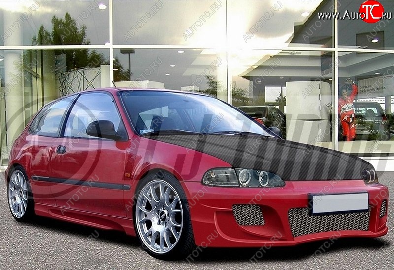 12 299 р. Пороги накладки EVO Honda Civic EG седан (1992-1995)  с доставкой в г. Майкоп