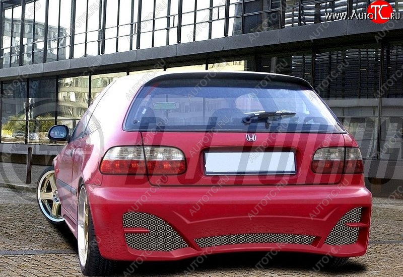 25 899 р. Задний бампер D.J. Honda Civic EG седан (1992-1995)  с доставкой в г. Майкоп