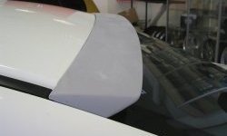 4 149 р. Козырёк на заднее стекло CT Honda Civic FD седан дорестайлинг (2005-2008) (Неокрашенный)  с доставкой в г. Майкоп. Увеличить фотографию 2