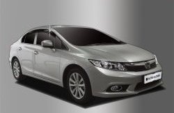 799 р. Дефлектора окон Avtoclover Honda Civic FK2 хэтчбэк 5 дв. (2011-2016)  с доставкой в г. Майкоп. Увеличить фотографию 2
