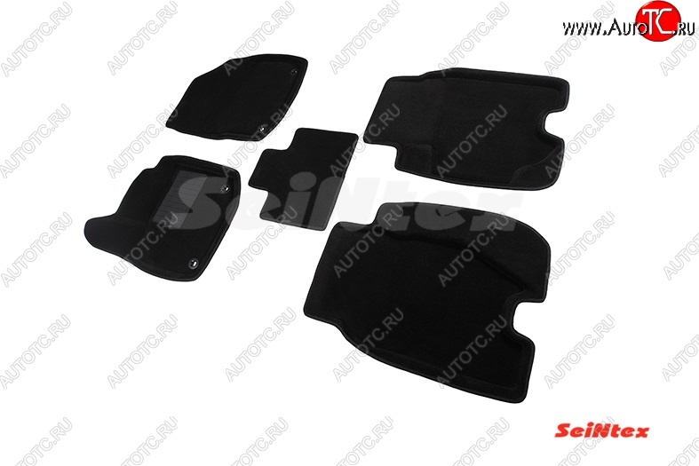 5 249 р. Комплект 3D ковриков в салон (5 дв.) Seintex  Honda Civic  FK2 (2011-2016) хэтчбэк 5 дв.  с доставкой в г. Майкоп