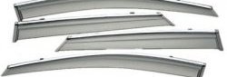 4 399 р. Дефлекторы окон (ветровики) SuvStyle Honda CR-V RE1,RE2,RE3,RE4,RE5,RE7 дорестайлинг (2007-2010)  с доставкой в г. Майкоп. Увеличить фотографию 2