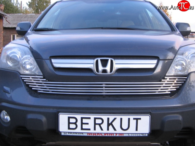 5 999 р. Декоративная вставка решетки радиатора Berkut Honda CR-V RE1,RE2,RE3,RE4,RE5,RE7 рестайлинг (2009-2012)  с доставкой в г. Майкоп