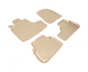 Коврики салона Norplast Unidec Honda CR-V  RE1,RE2,RE3,RE4,RE5,RE7 (2007-2012) дорестайлинг, рестайлинг (Цвет: бежевый)
