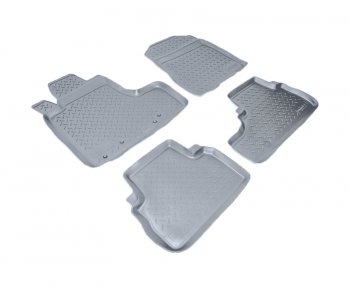 Коврики салона Norplast Unidec Honda CR-V  RE1,RE2,RE3,RE4,RE5,RE7 (2007-2012) дорестайлинг, рестайлинг (Цвет: серый)