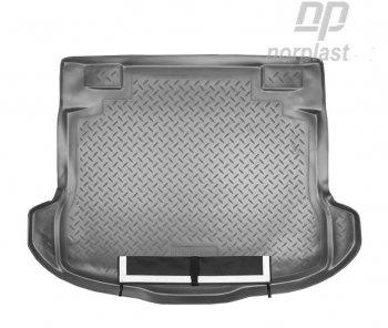 Коврик багажника Norplast Unidec Honda CR-V  RE1,RE2,RE3,RE4,RE5,RE7 (2007-2012) дорестайлинг, рестайлинг (Черный с погрузочным ковриком (фартуком))