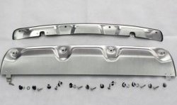 9 749 р. Накладка на передний бампер CT Honda CR-V RM1,RM3,RM4 дорестайлинг (2012-2015) (Неокрашенная)  с доставкой в г. Майкоп. Увеличить фотографию 4